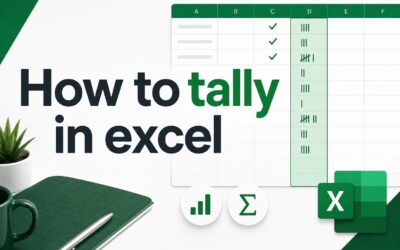 How to Tally in Excel: Easy Step-by-Step Guide